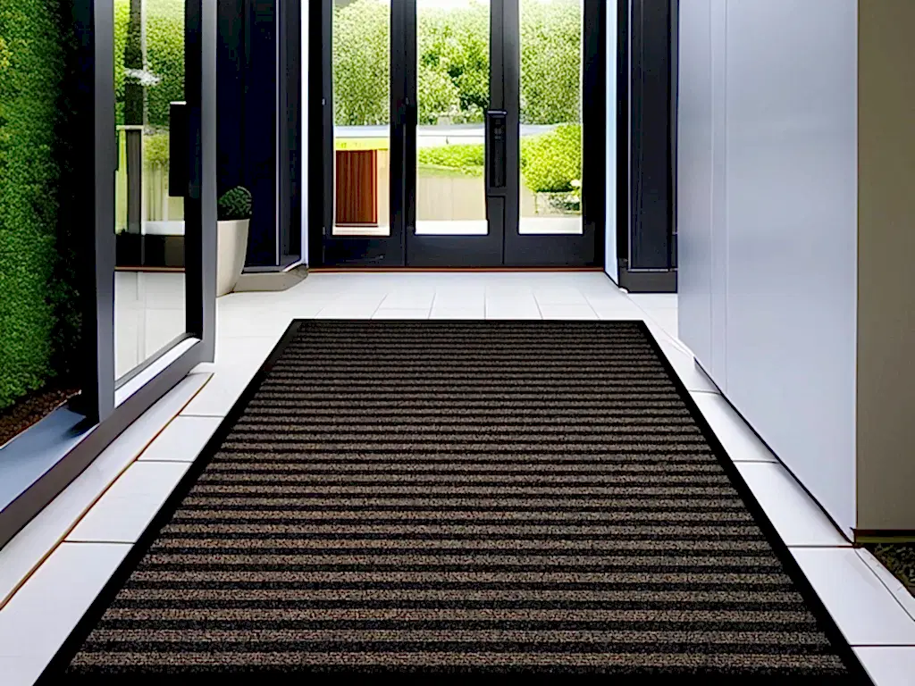 Zebra Sıyırıcı Kapı Önü Paspası