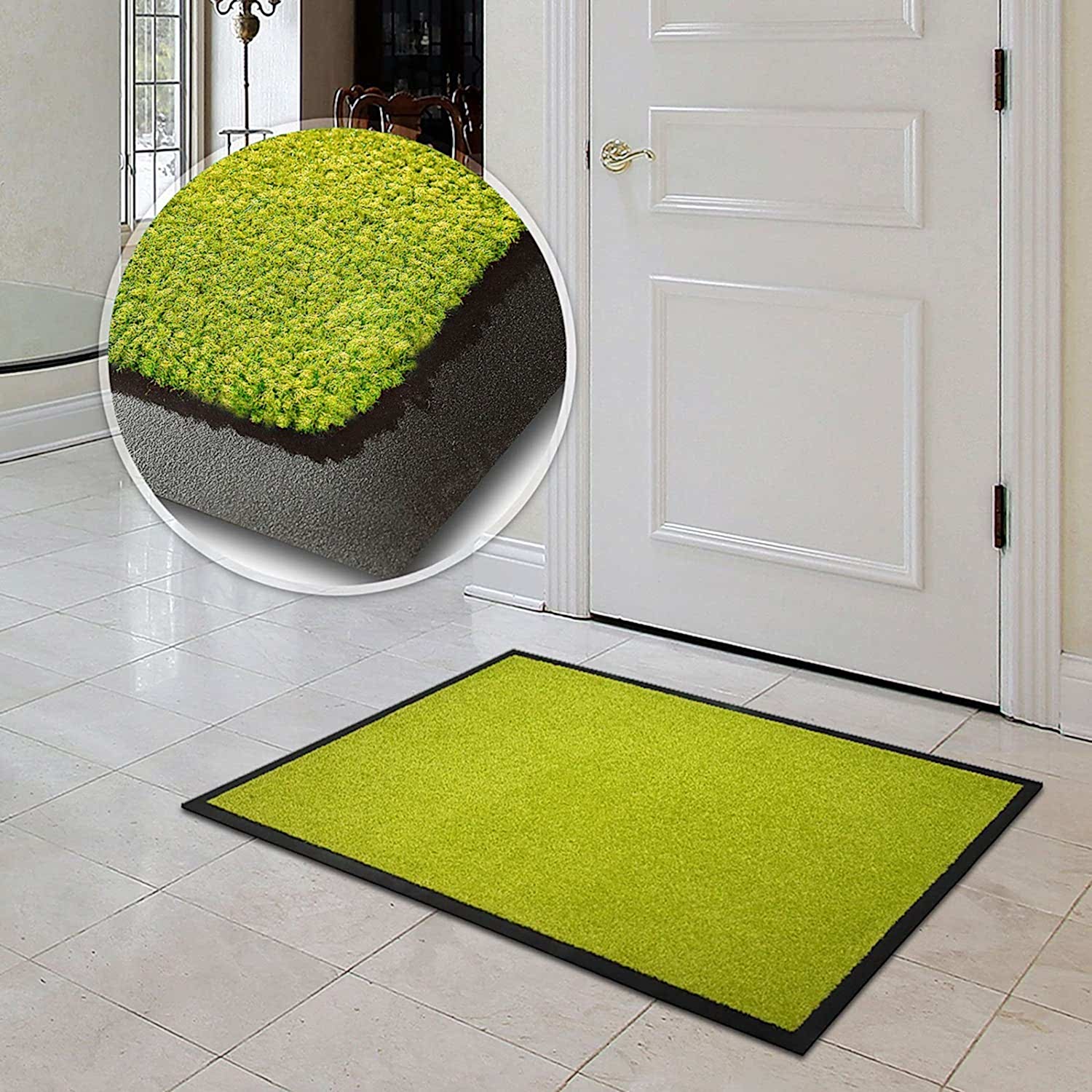 Conti 50X75 Kapı Önü Nem Alıcı Kapı önü Paspası Neon Yeşil
