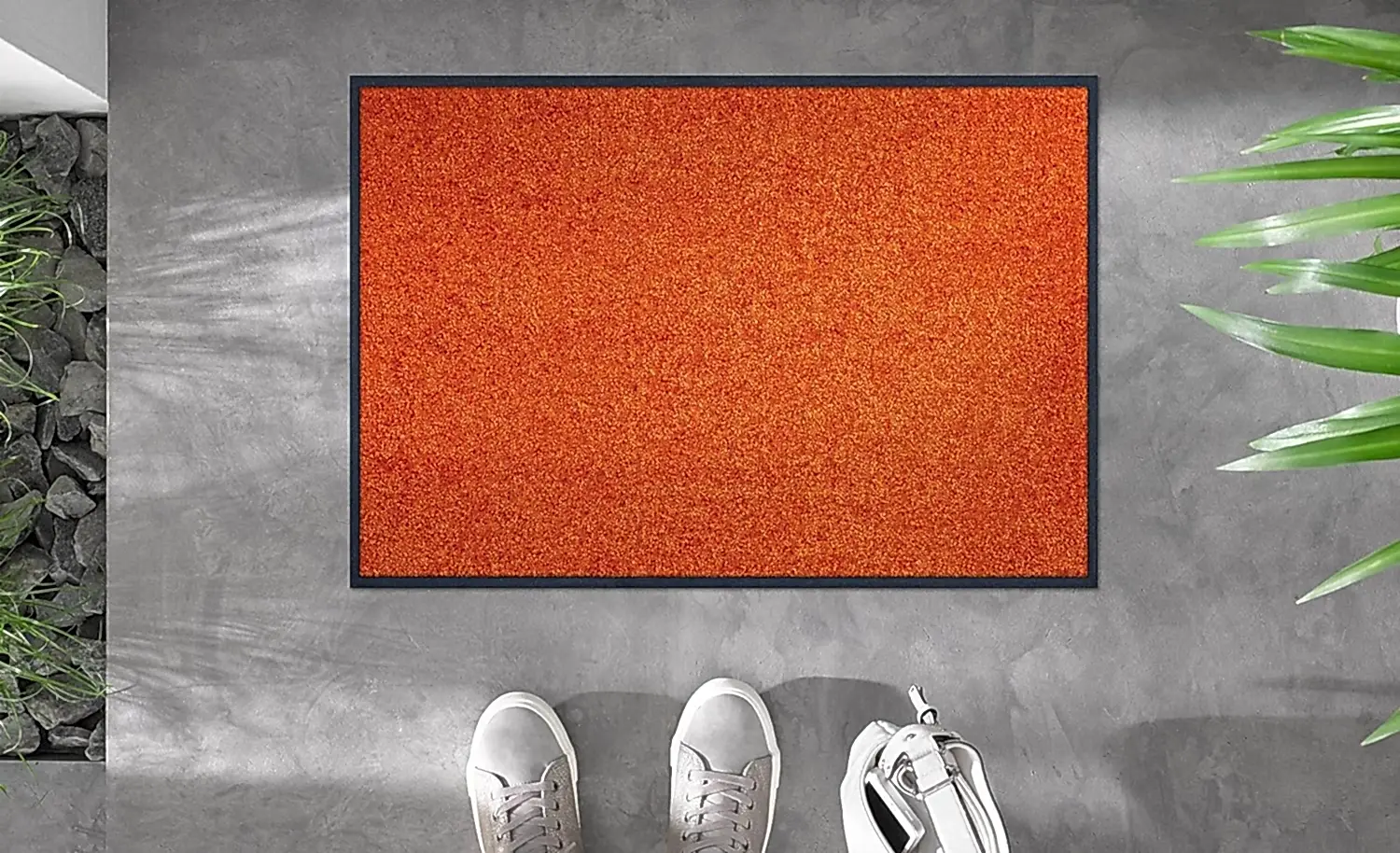 Conti Kapı Paspas Turuncu İç Mekan Yıkanabilir Kir tutucu Kapı önü Paspası