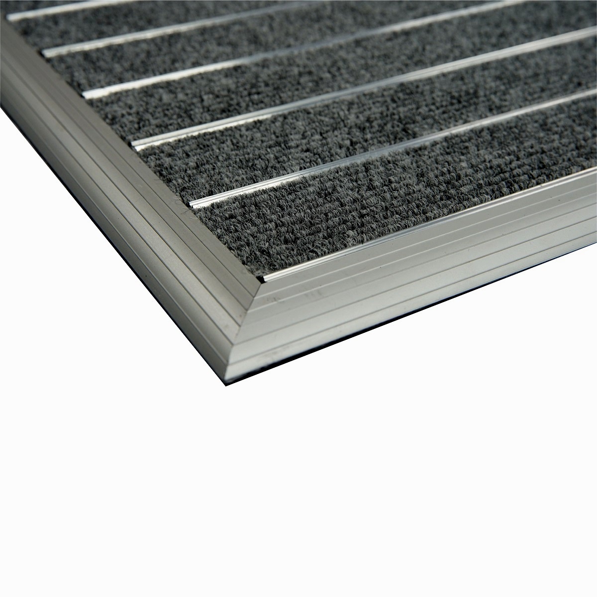 Delüks Slim Alüminyum Paspas 50X90 Gri