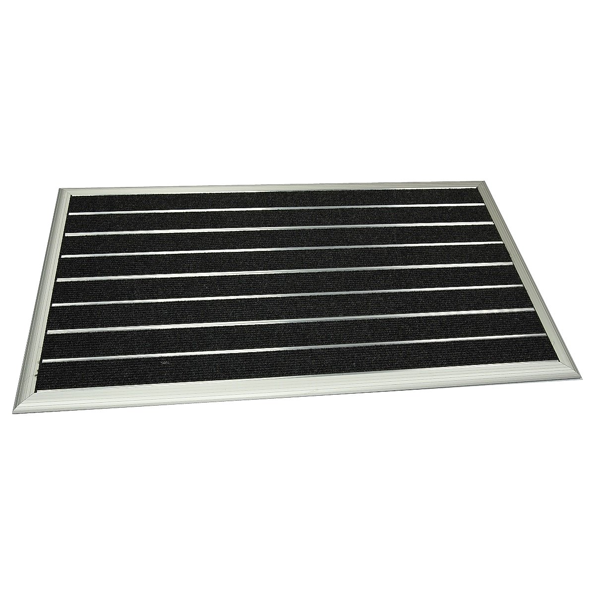 Delüks Slim Alüminyum Paspas 50X90 SİYAH