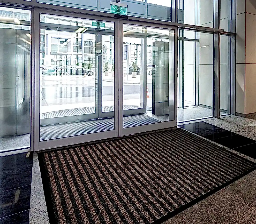 Zebra Sıyırıcı Kapı Önü Paspası