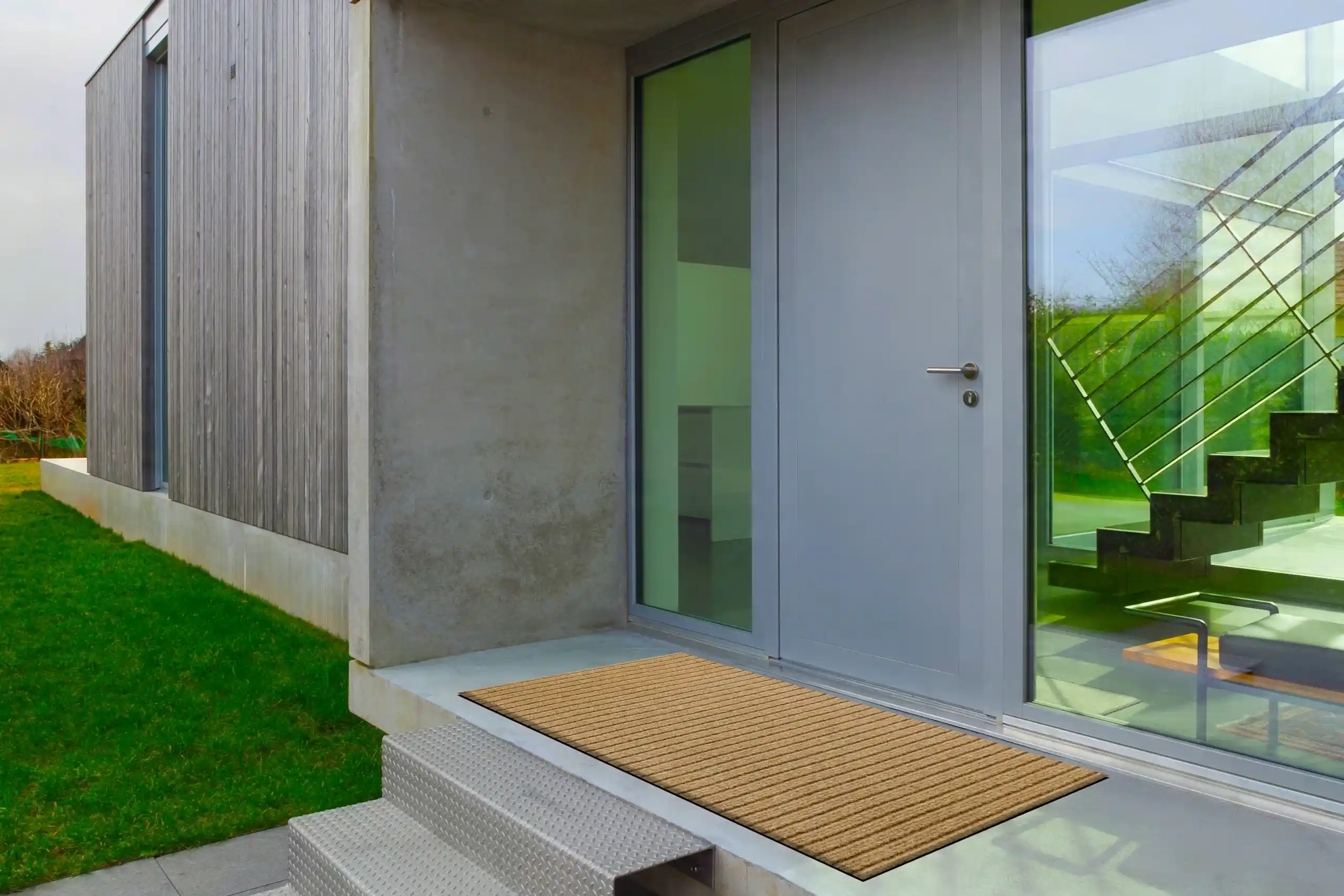 Hercules  Dış Mekan Sarı Kapı Önü Paspası