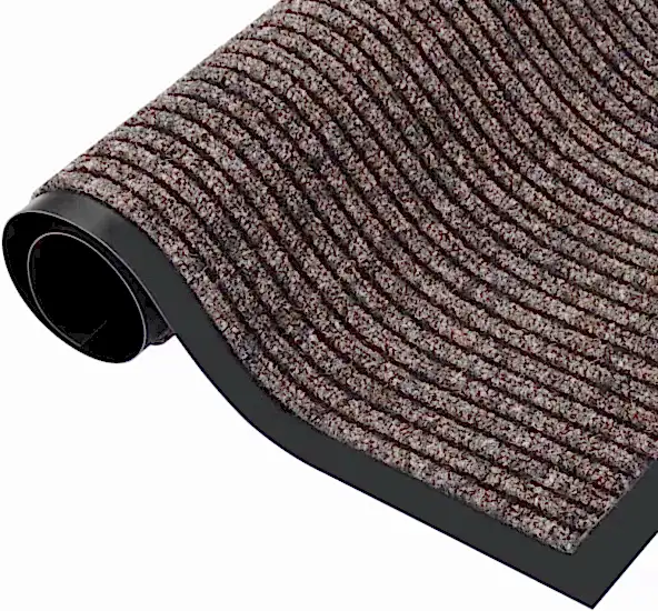 Matte Kir ve Nem Alıcı Kapı Önü Paspası Kahverengi