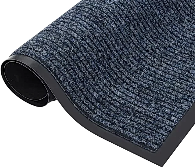 Matte Kir ve Nem Alıcı Kapı Önü Paspası Mavi