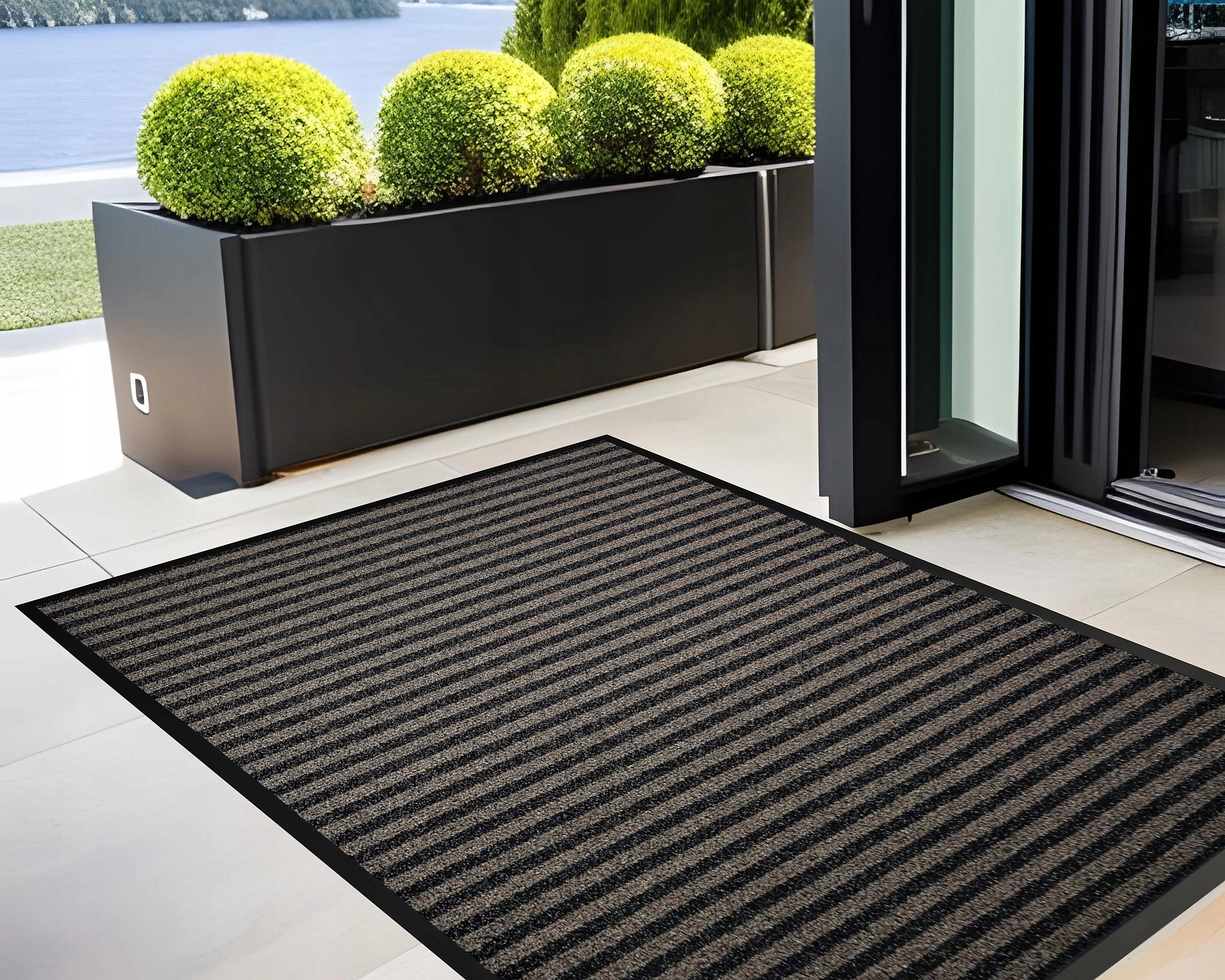 Zebra Sıyırıcı Kapı Önü Paspası